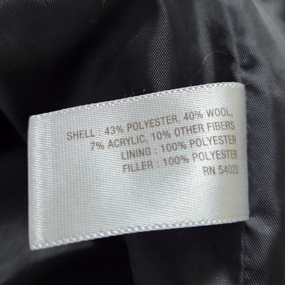 Old Navy Charcoal Pea Coat for Men - Picture 5 of 5